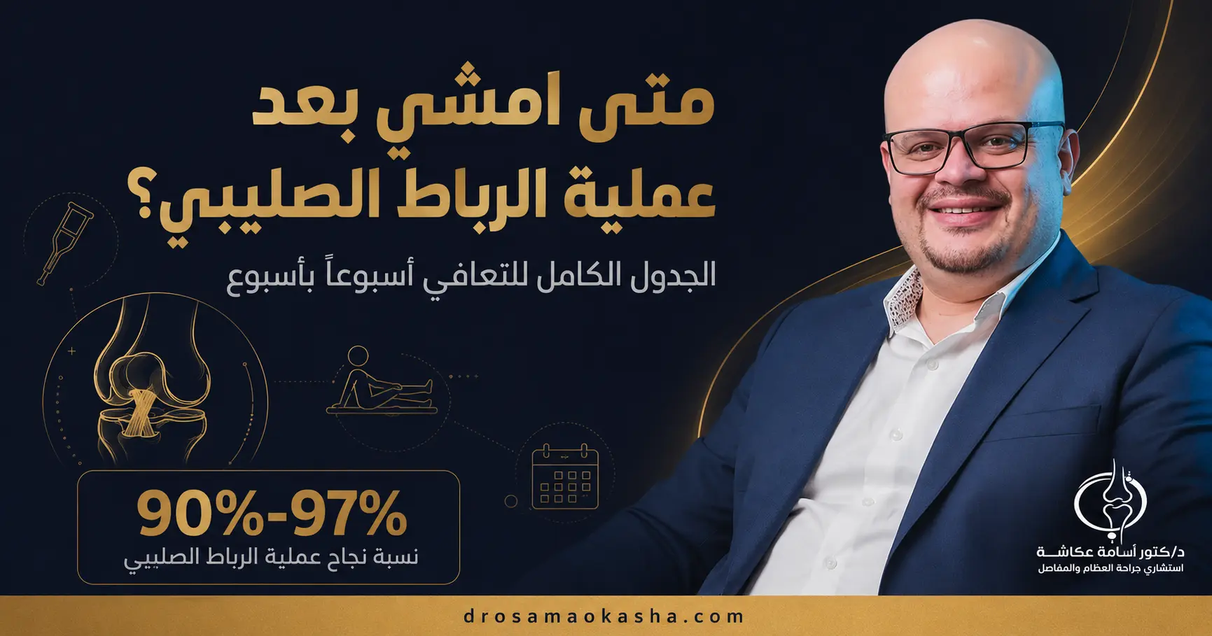 متى امشي بعد عملية الرباط الصليبي متى امشي بعد عملية الرباط الصليبي